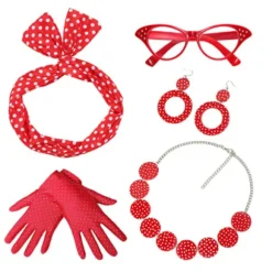 Heta erbjudanden Rockabilly-accessoarer Dam 50-tal Damaccessoarer