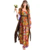 Hippie Kostumesæt til Kvinder, Hippie Voksenkostume 2XL