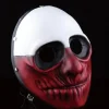 Høj kvalitet Halloween Scary Payday 2 Wolf Resin masker fest Cosplay masker mænd Joker Maskerade kjole kostume samling rekvisitter høj kvalitet
