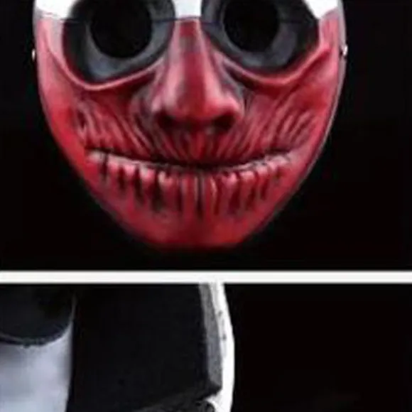 Høj kvalitet Halloween Scary Payday 2 Wolf Resin masker fest Cosplay masker mænd Joker Maskerade kjole kostume samling rekvisitter høj kvalitet