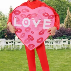 Hjerte Kostume Valentinsdag Kostume til Fest Jubilæum Festival Performance-lingling} XL