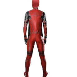 Højkvalitets Deadpool Kostume Cosplay Børn Voksen Dragt Anime Superhelt Cosplay Død Tjener Anime Voksen Service Leotard Hatte-WELLNGS 5pcs 130