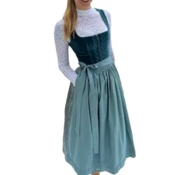 Højkvalitets Efterårs Oktoberfest Retro Øl Nederdel til Kvinder xxL