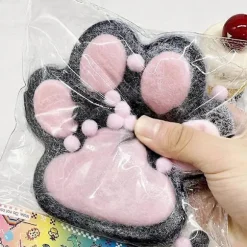 Håndlavet Taba Squishy Stor Kat, Gigant Poter Squishy til Voksne Børn (FMY) pink