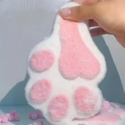 Håndlavet Taba Squishy Stor Kat, Gigant Poter Squishy til Voksne Børn (FMY) pink