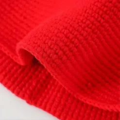 Håndvævet hue, strikket tegneserie-beanie, teenager-beret-hat, nyhedshovedbeklædning, sød nyhedshovedbeklædning, Halloween-fotorekvisitter rød (rød) | Fyndiq