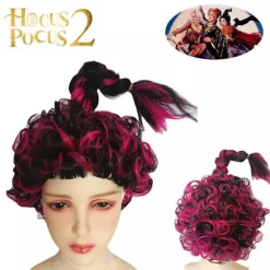 Hocus Pocus 2: Mary Sanderson Cosplay Kostume Halloween Fest Nye Ankomster - Kun paryk, CJY Only wigs en-US