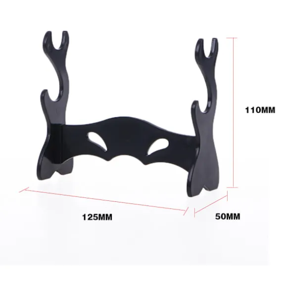Holder Display Stand med to niveauer / Akrylbeslag til tryllestav Movi