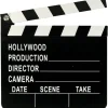 Hollywood Filmklap Sort Træ Instruktørtavle Kreativ