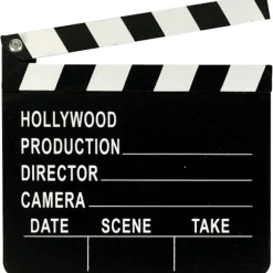 Hollywood Filmklap Sort Træ Instruktørtavle Kreativ