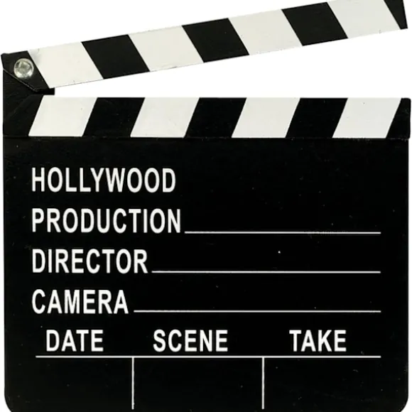 Hollywood Filmklap Sort Træ Instruktørtavle Kreativ