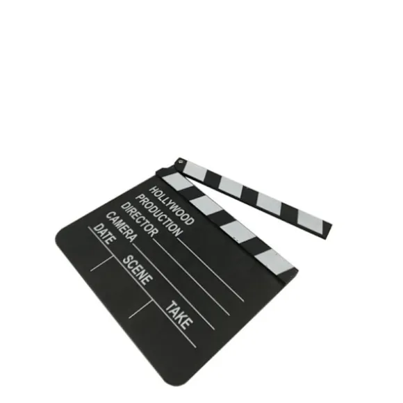 Hollywood Filmklap Sort Træ Instruktørtavle Kreativ