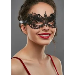 (Hoops + elvere) Blonde Kvinde Ulvemaske (Maske A)
