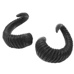 Horn Pandebånd Horn Hovedbeklædning Halloween Fårehorn Hovedbøjle Halloween Vædderhorn Vædderhorn Cosplay Pandebånd Djævlehorn Pandebånd