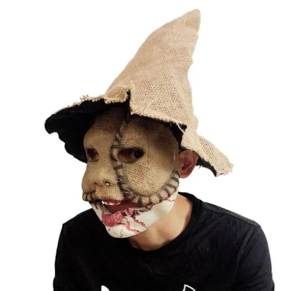 Horror grimasse maske djævel maske Halloween fest kostumer pl