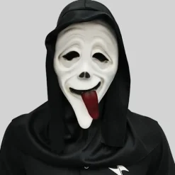 Horror Maske - Halloween Cosplay Horror Sjov Spøgelsesmaske - Scream Maske-FS- A