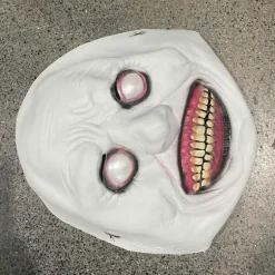 Horror The Exorcist Smilende Ansigt Dæmon Maske Cosplay Ond Krybende ONESIZE