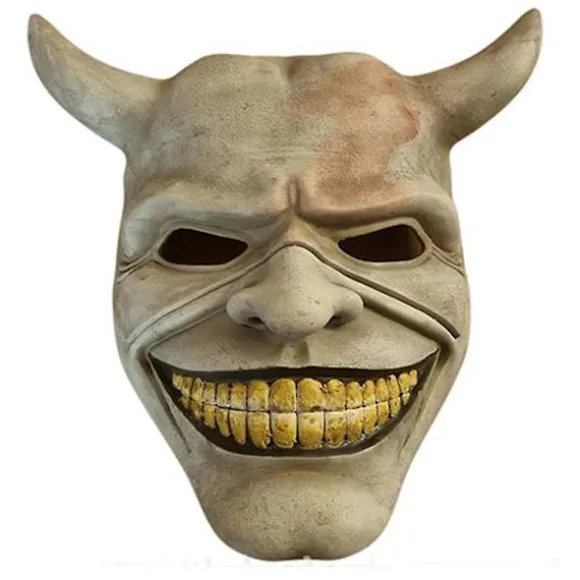 Horrorfilm The Grabber Cosplay Maske Halloween Maskerade Karneval Uhyggelig Maske Kostume Tilbehør Til Voksne Gray