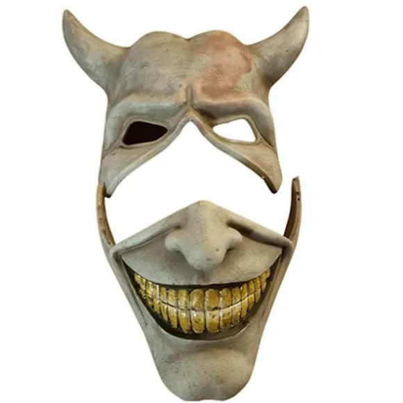Horrorfilm The Grabber Cosplay Maske Halloween Maskerade Karneval Uhyggelig Maske Kostume Tilbehør Til Voksne Gray