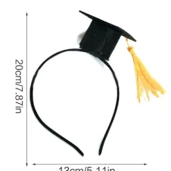 Hårbøjle Doktorhat Gradueringspandebånd F F