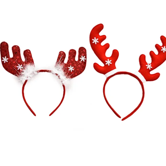 Hårbøjle Jule Hårpynt Hovedbeklædning, Hårbånd Julefrokostartikler Gaver style 3