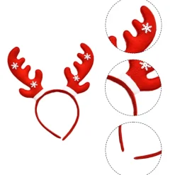 Hårbøjle Jule Hårpynt Hovedbeklædning, Hårbånd Julefrokostartikler Gaver style 3