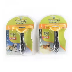 Hårfjernings- og plejeværktøjer, der er egnede til katte og hunde med både lang og kort pels. L Long cat hair