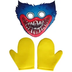 Huggy Wuggy Kostume Poppy Playtime Drag Z - Perfekt BLUE L(130cm)