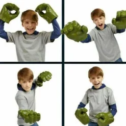 Hulk Smash Hænder Avengers Cosplay Blød Legetøjsdukke Handsker Et Par Fest Legetøjsgave - Perfekt