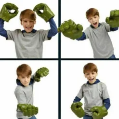 Hulk Smash Hænder Avengers Cosplay Blødt Legetøjsdukke Handsker Et Par Fest Legetøjsgave - Perfekt{hh}