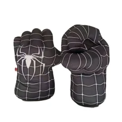 Hulk Spider-man plys boksehandske rekvisitter børnelegetøj gave En højre kaptajn cirkelmodel (enkelt)