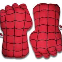 Hulk Spider-man plys boksehandske rekvisitter børnelegetøj gave En højre kaptajn cirkelmodel (enkelt)