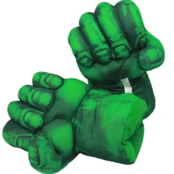 Hulk-handsker, 1 par bløde boksehandsker Hulk kostume plys hånd Fis-FY-