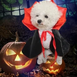 Hundekostume Kæledyrskostume Vampyrkappe Heksekostume til Små og Mellemstore Hunde Katte Hvalp