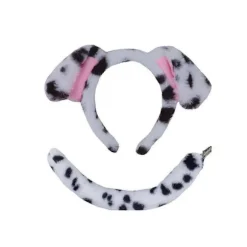 Hundekostumesæt til Cosplay - Plys Ører Hale Butterfly, Halloween Julefest Tilbehør til Voksne Børn B B