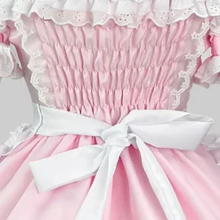 Hurtig levering Kvinder Sød Lolita Kjole Viktoriansk Ærmeløs Prinsesse Cosplay Kostumer Hjemmekjoler_max