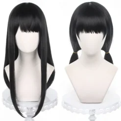 IC Anime Chainsaw Man Mitaka Asa Cosplay Paryk Asa Mitaka Lang Sort Black One Size