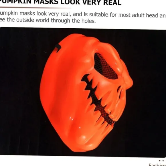 IC Halloween Gysermasker 4-pak Prom Spøgelsesdragt Skelet Græskar Hoved Dragt Børnegaver Halloween Græskar Kostume