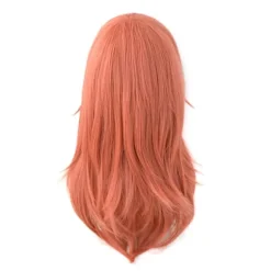 IC Motorsavmand Cosplay Engel Djævel Lang Paryk Jul Orange Farve Chainsaw Man One Size