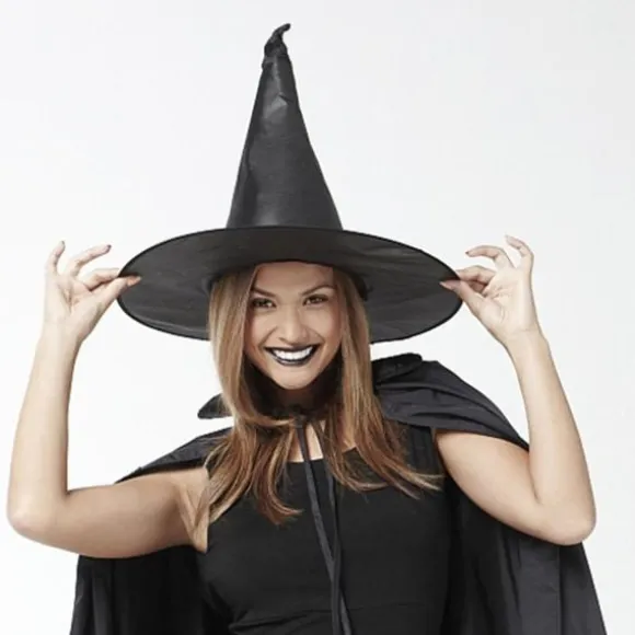 IC 1-pak Halloween kostume heksehat Cap heksetilbehør