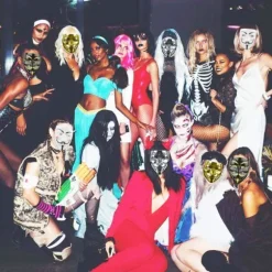 IC 4-pak Halloween V for Vendetta maske sæt, Anonyme masker, Fest, World Book Week, Halloween Kit
