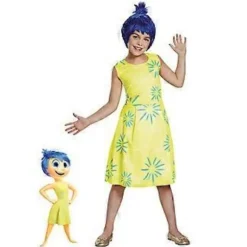 Inderst Inde 2 Cosplay Kostume Fest Fancy Dress Jumpsuit Natkjole til Mænd Kvinder (120 Glæde Kjole)
