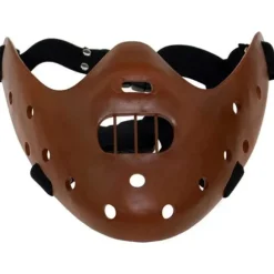 Infinity Gauntlet Hannibal Lecter Maske The Silence of The Lambs Resin Horrorfilm Maske Kaffe