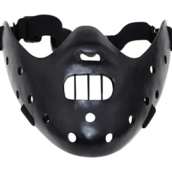 Infinity Gauntlet Hannibal Lecter Maske The Silence of The Lambs Resin Horrible Killer Film Maske Black