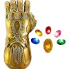 Infinity War Thanos Infinity Gauntlet Med Elektronisk Aftagelig Glødende Infinity Stones Cosplay Hal