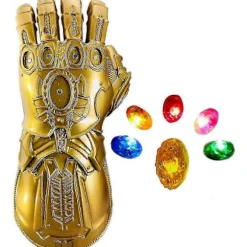 Infinity War Thanos Infinity Gauntlet Med Elektronisk Aftagelig Glødende Infinity Stones Cosplay Hal