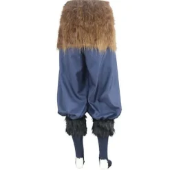 Inosuke Hashibira Cosplay Kostume Sæt, Halloween Anime Rollespils Outfit, Unisex Cosplay Dragt Fuzzy Beanie L