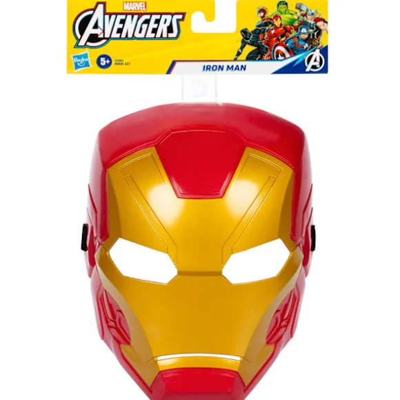 Iron Man rollespilsmaske til børn, behagelig pasform