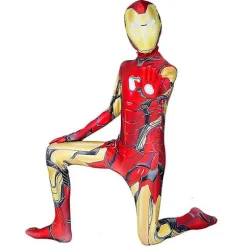 Iron Man Voksen Kostume Optræden Bodysuit 180