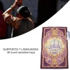 Islamisk Interaktivt Bedetæppe Pædagogisk 7 Sprog 36 Tilstande Muslimsk Interaktiv Bedemåtte F2